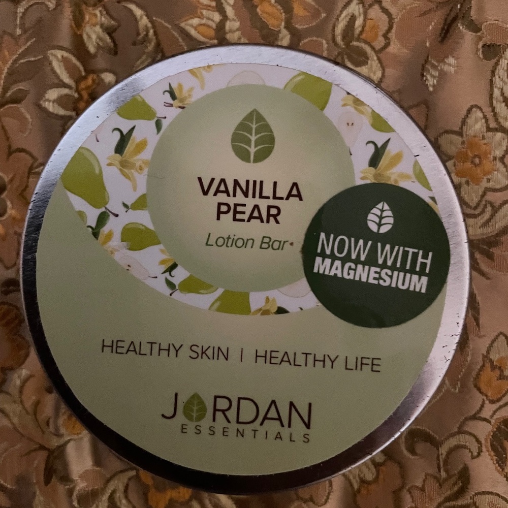 Lotion Bar Vanilla Pear  - Jordan Essentials